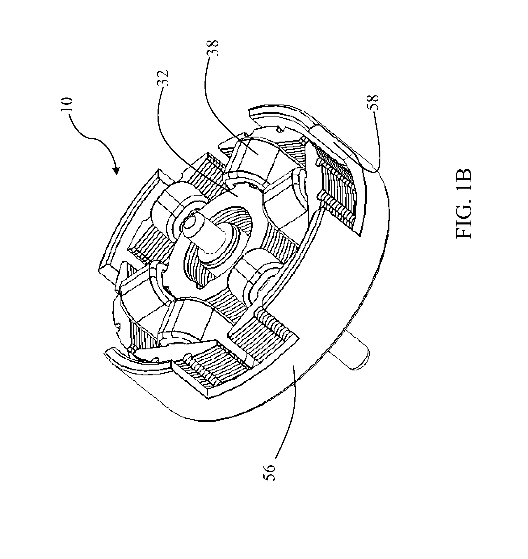 Brushless permanent magnet motor