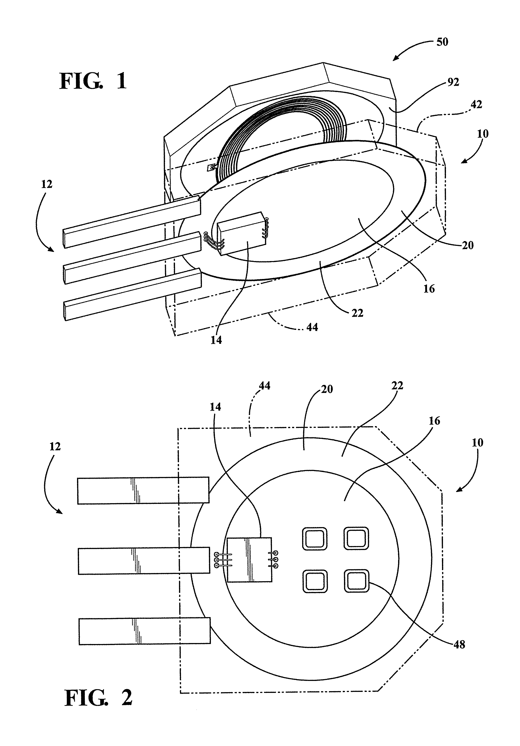 Micro inductive sensor