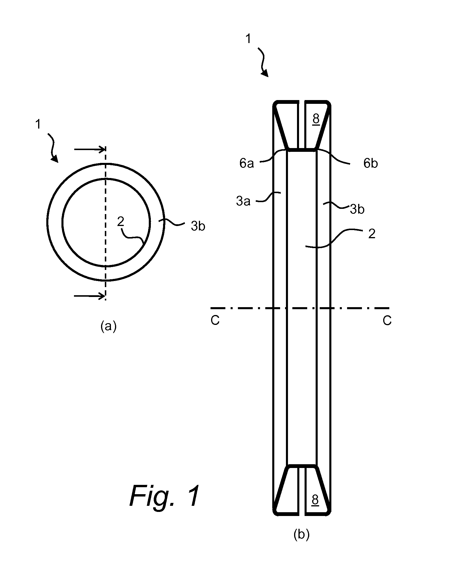 Rolling bearing guide ring