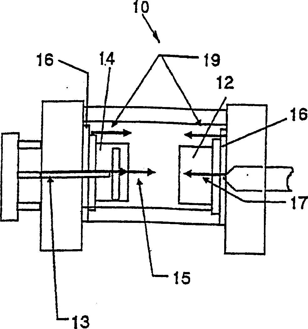 Magnetic clamping device and method for detecting and controlling an operating state of a magnetic clamping device