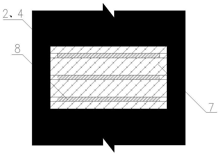 Stress Balance and Vibration Reduction and Disaster Prevention High Bridge Pier Structure and Construction Method for High and Steep Highway Slopes