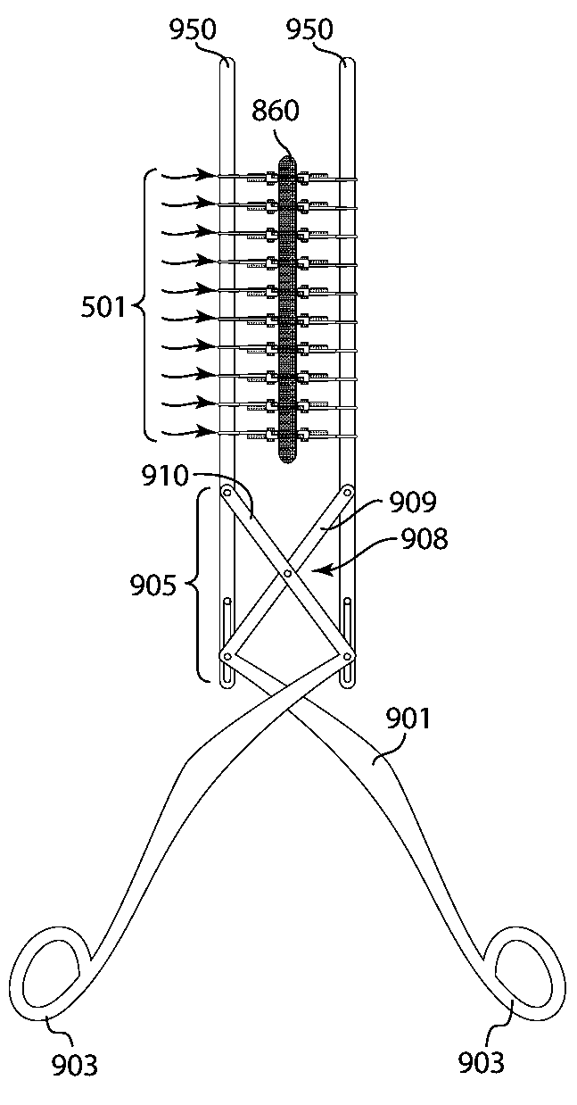 Devices for securely closing tissue openings with minimized scarring