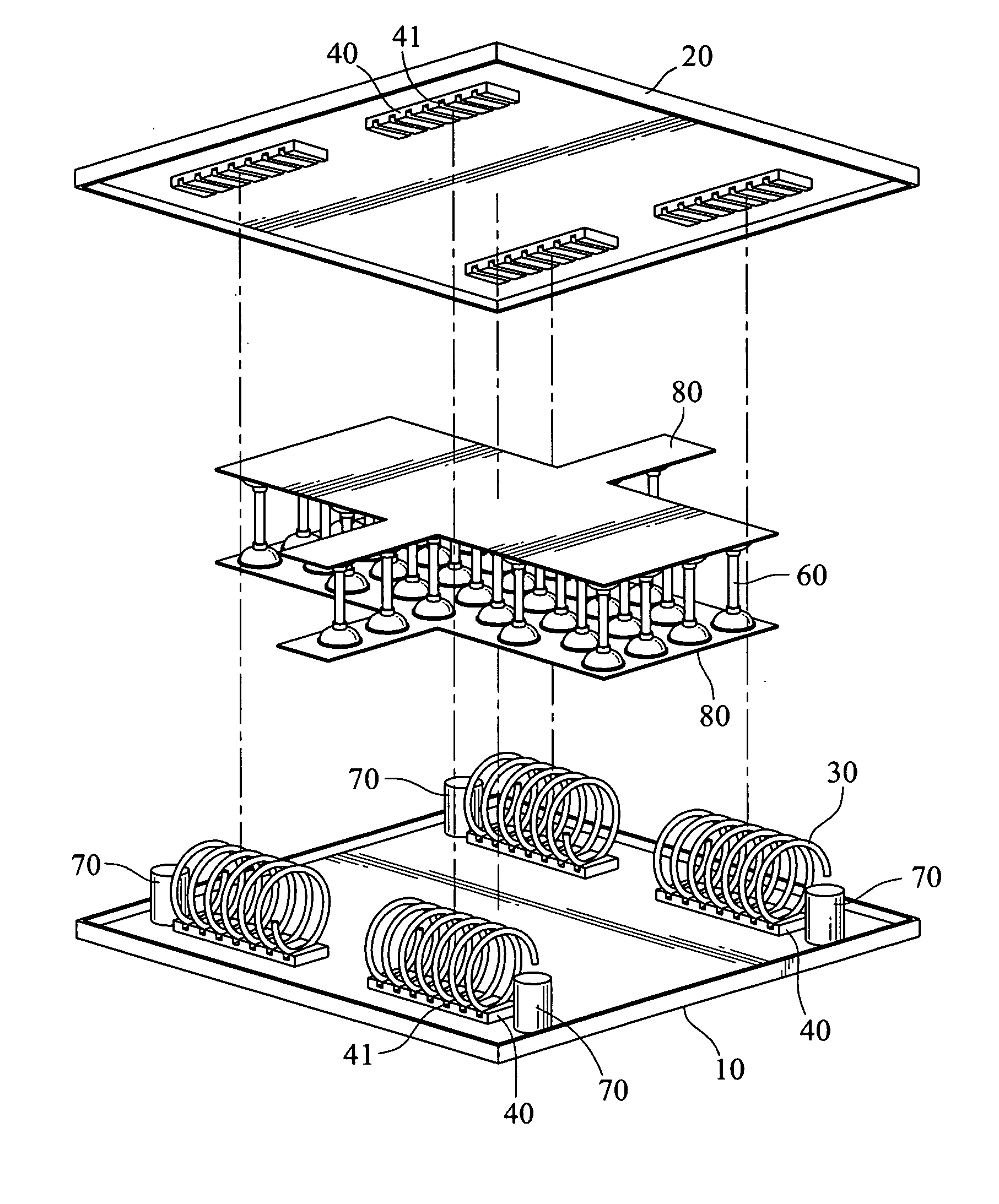 Shock isolation system for electronic devices