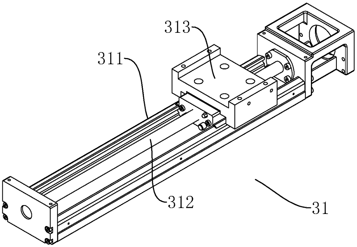 Automatic feeding device for tapping machine