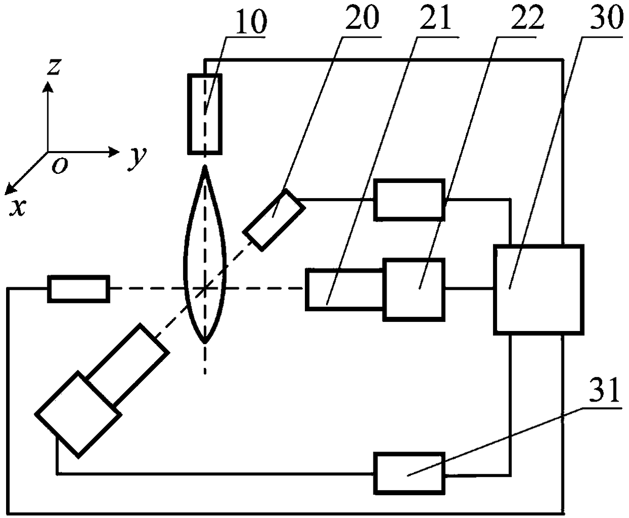 Flight ink droplet inspection device and method suitable for inkjet printing