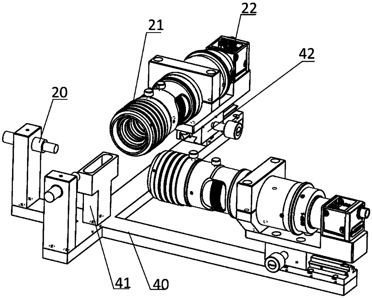 Flight ink droplet inspection device and method suitable for inkjet printing