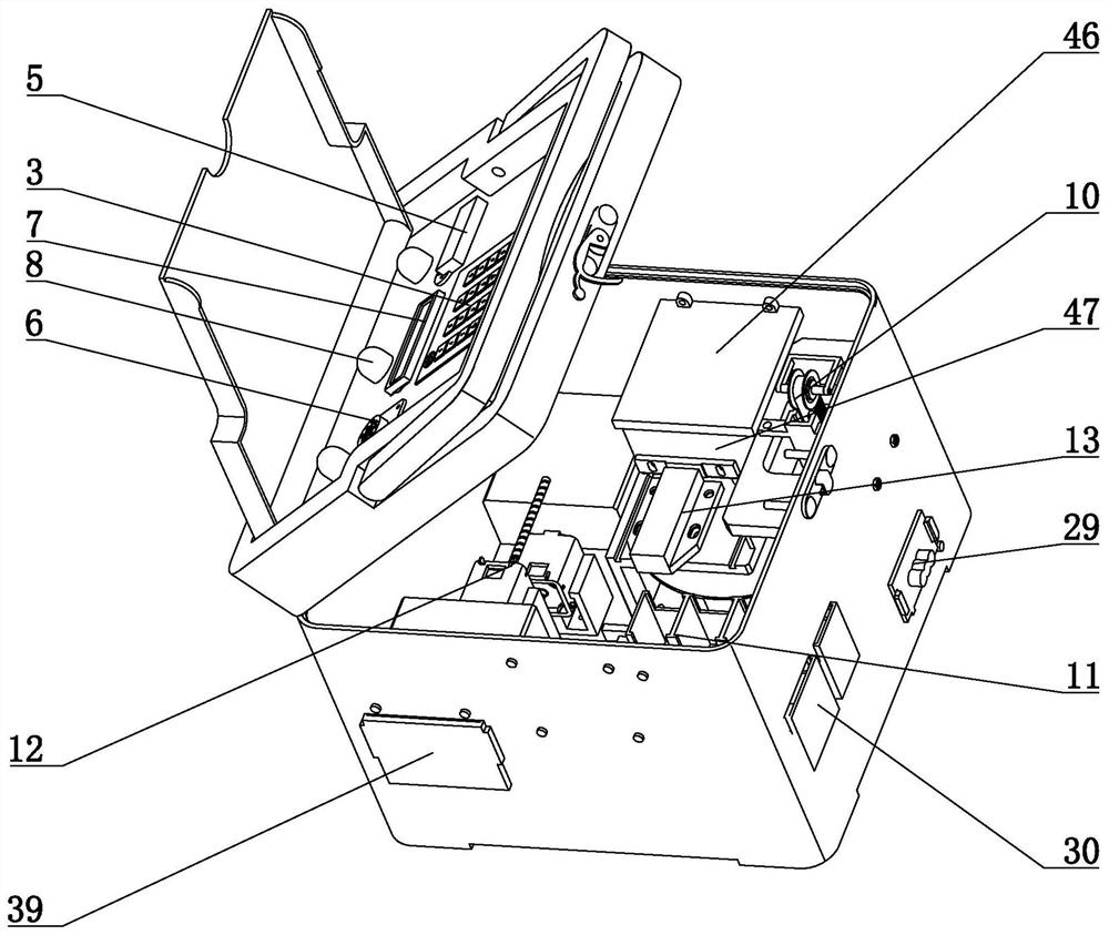 Novel intelligent medicine box and control method thereof