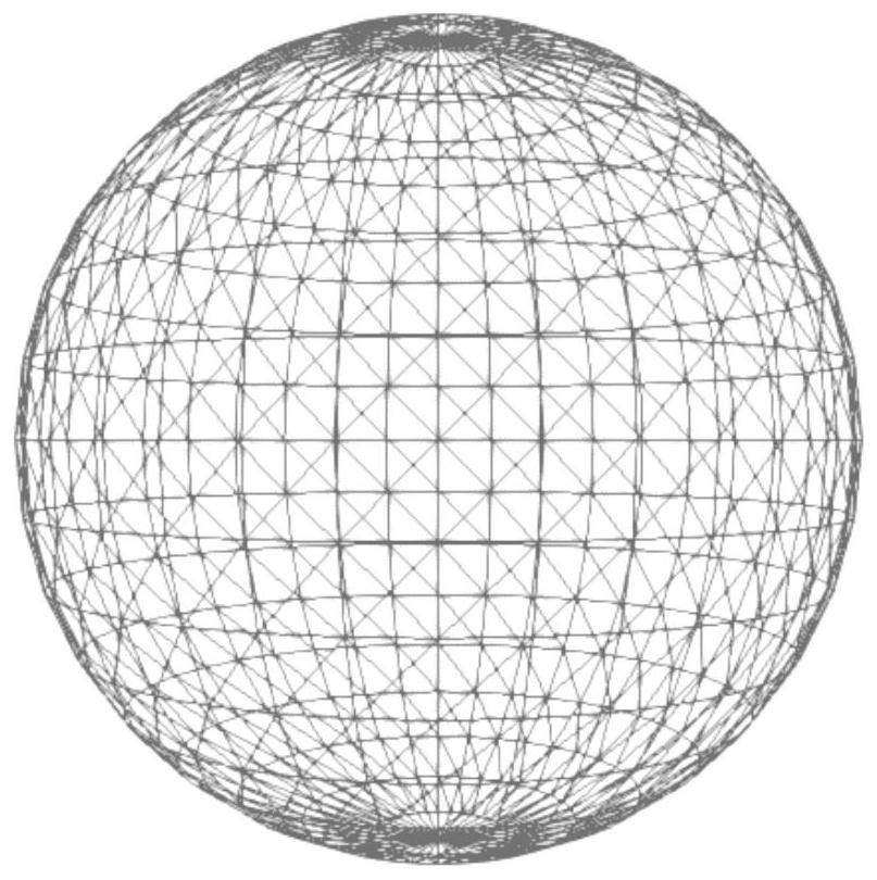 Three-dimensional virtual attitude indicator implementation method