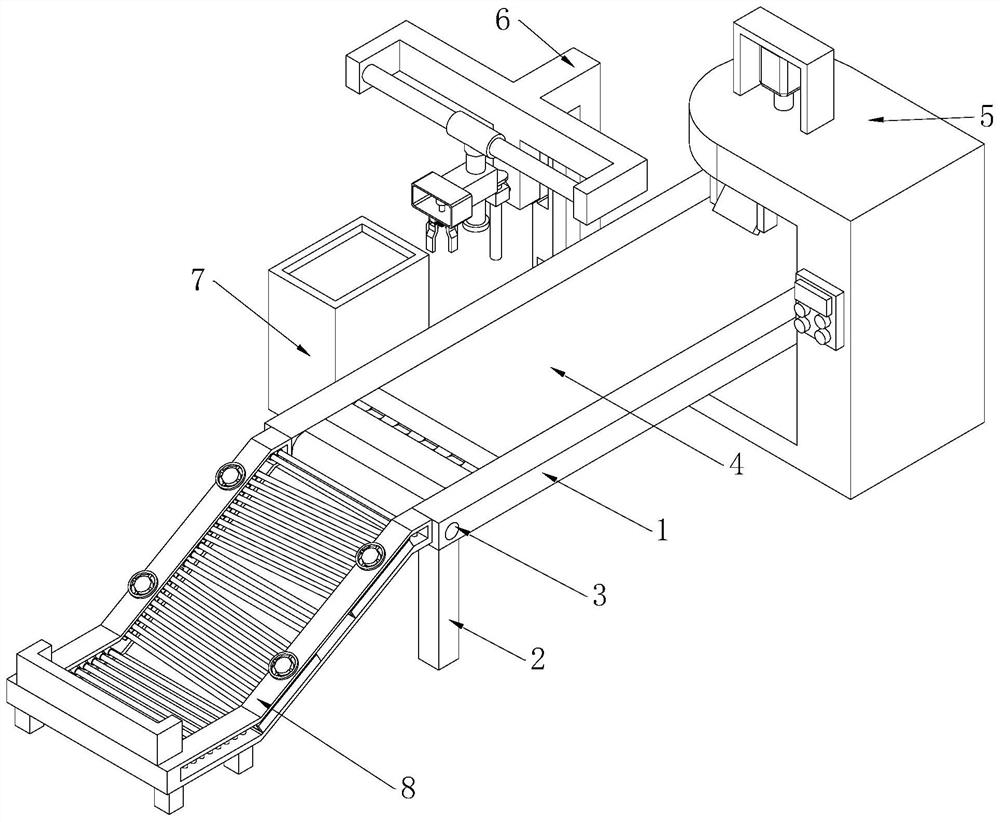 Industrial robot for automatic quality inspection operation and control method