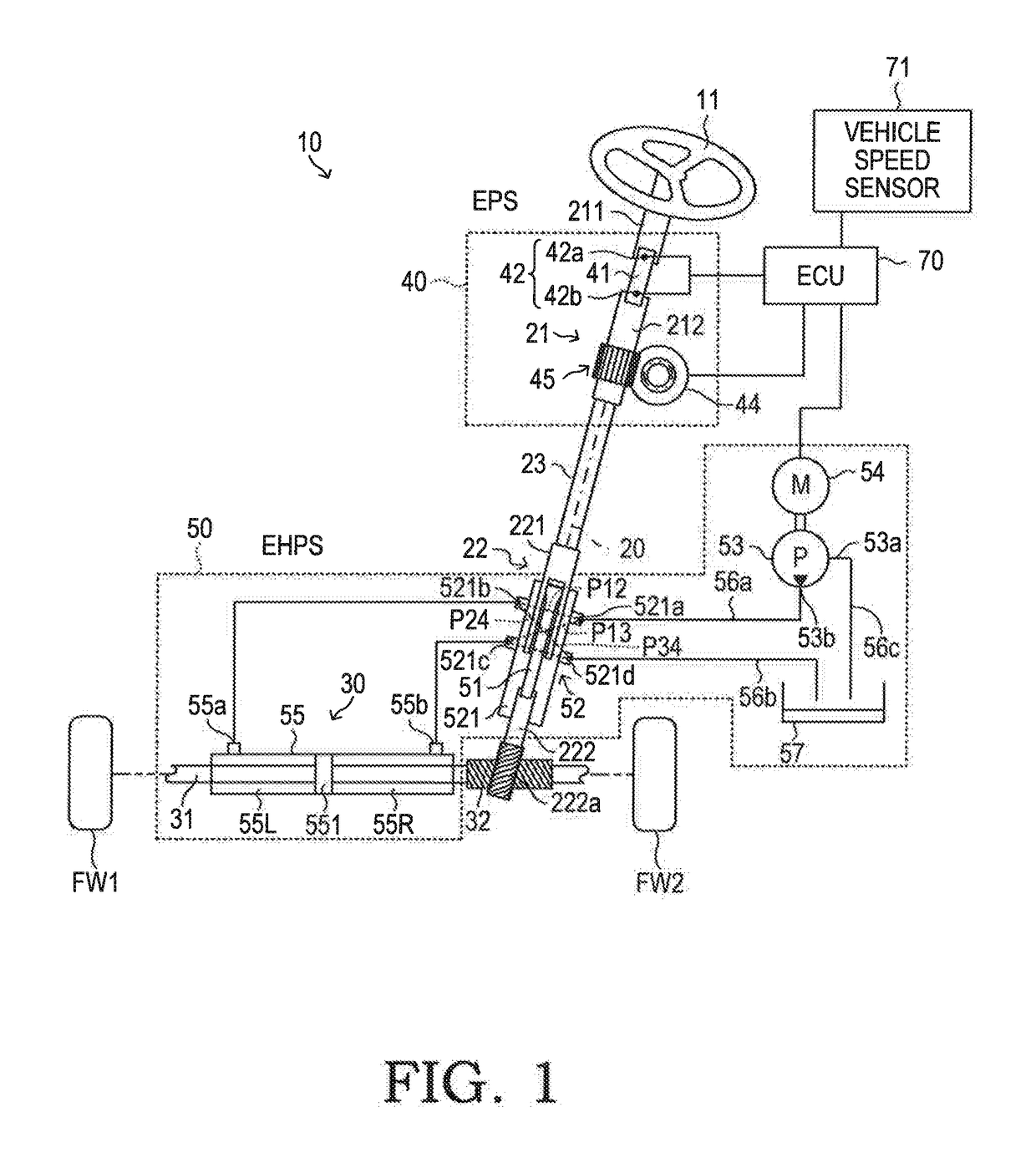 Power steering device