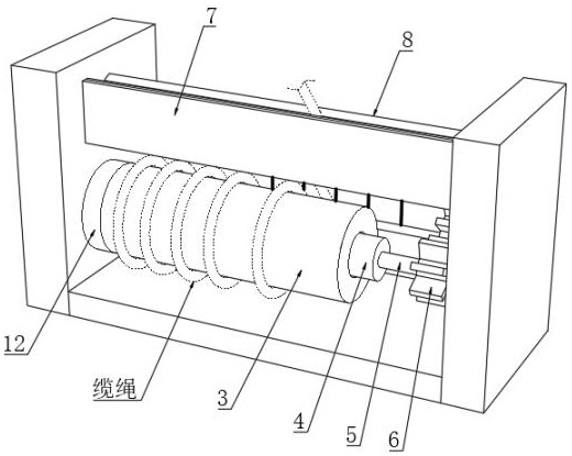 A self-retracting buffer ship mooring device