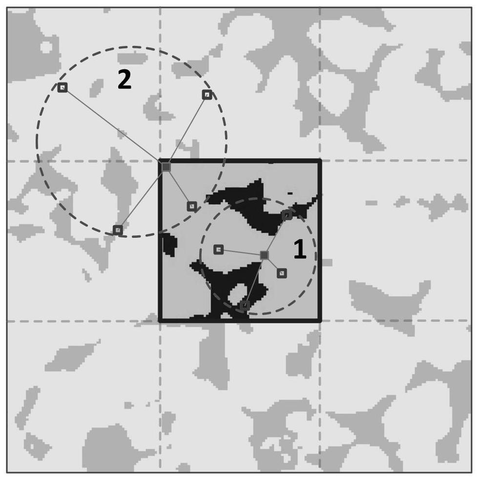 Automatic reconstruction method of multi-point statistical 3D geological model based on local search strategy