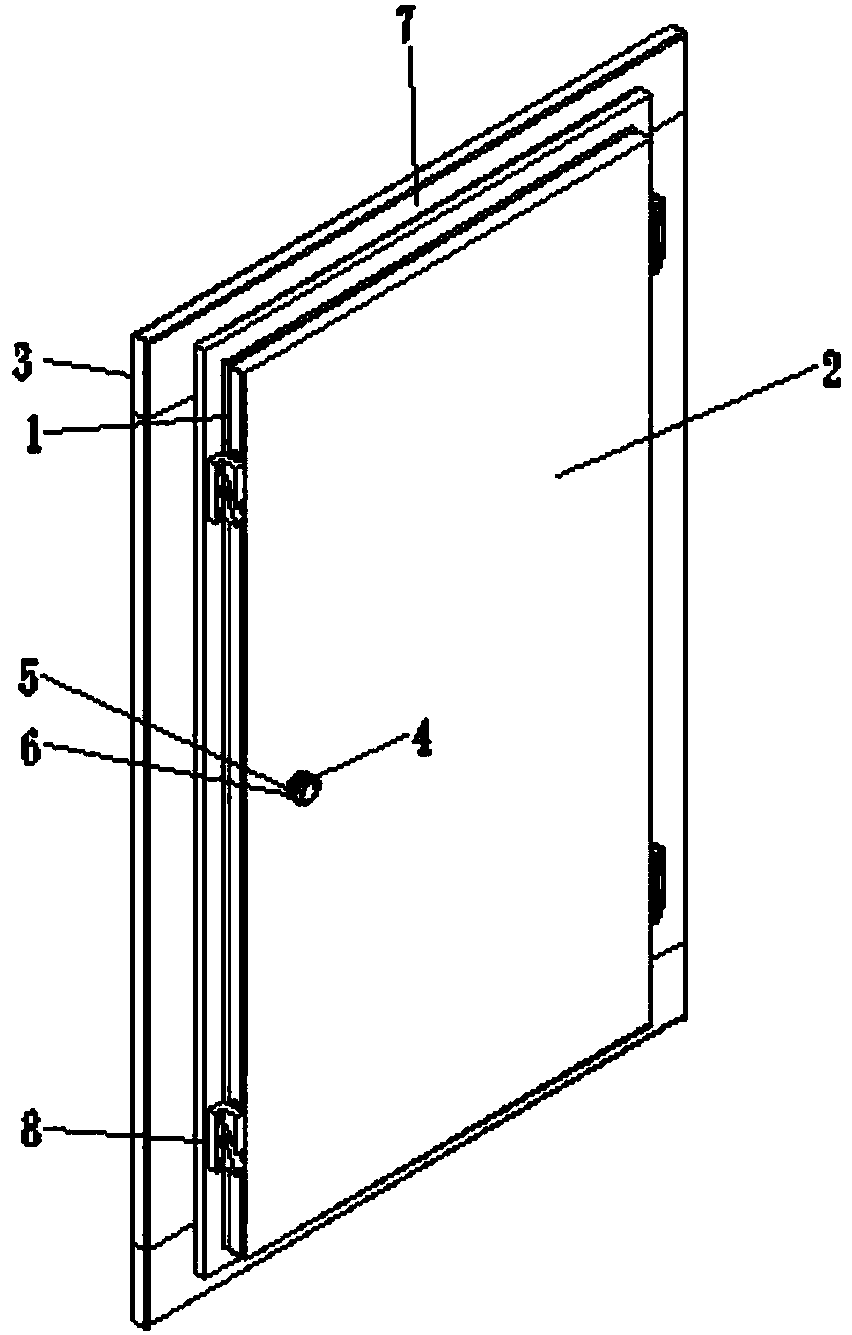 Intelligent shielding door