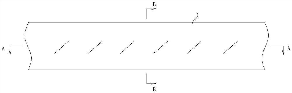 Colored concrete garden road with water permeability and construction method thereof