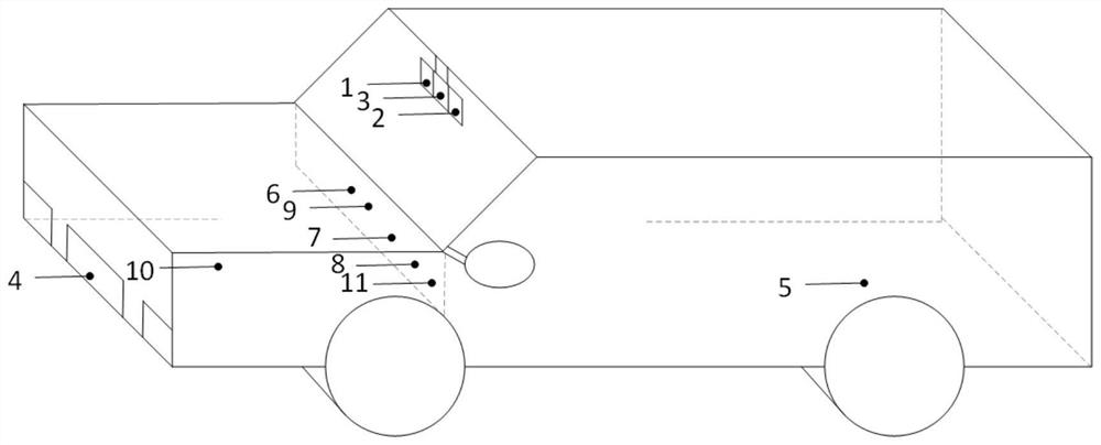 Road ponding vehicle-mounted online monitoring and driving assistance system and method