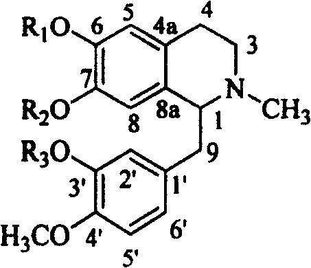 Lindera root alkaloid, its preparation method and application in medicine preparation