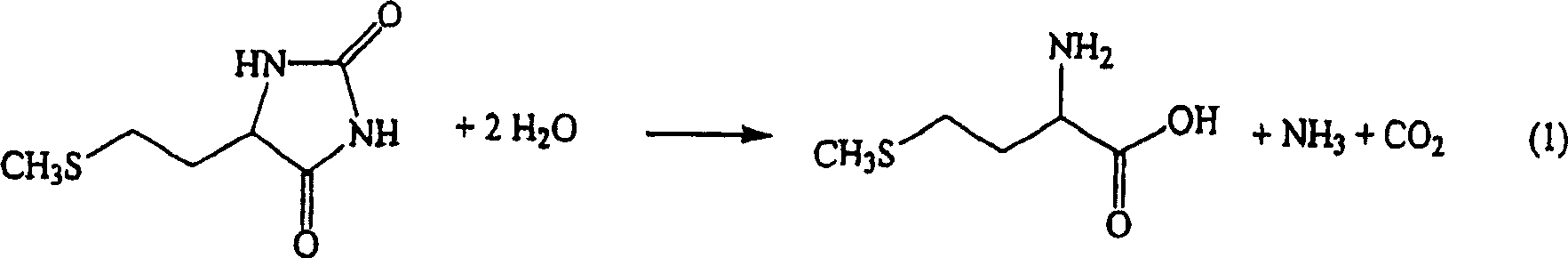 Process for producing methionine