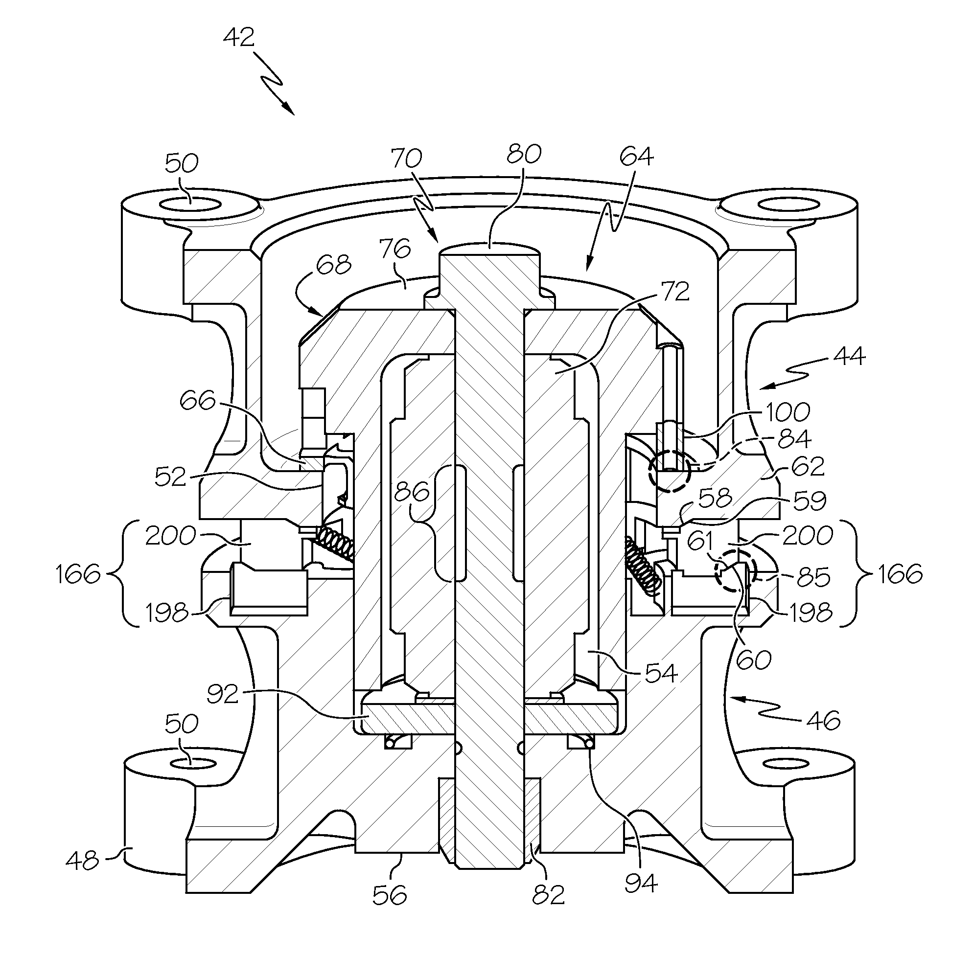 Launch lock assemblies with reduced preload and spacecraft isolation systems including the same