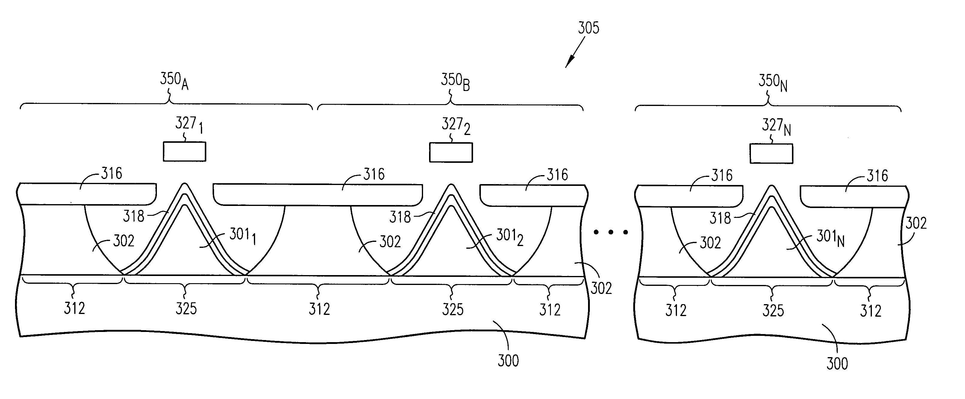 Field emitter devices with emitters having implanted layer