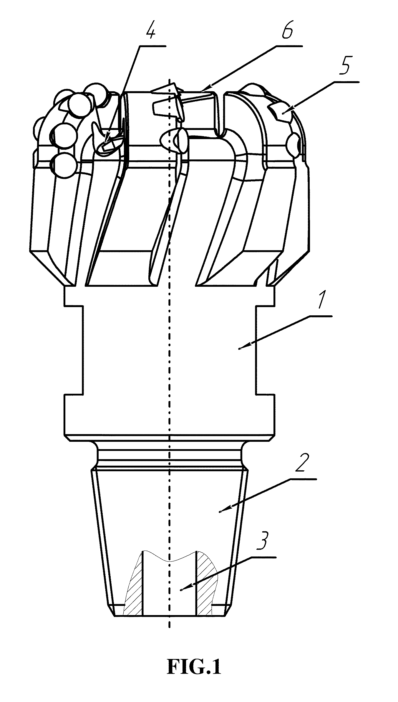 Blade-type drill bit