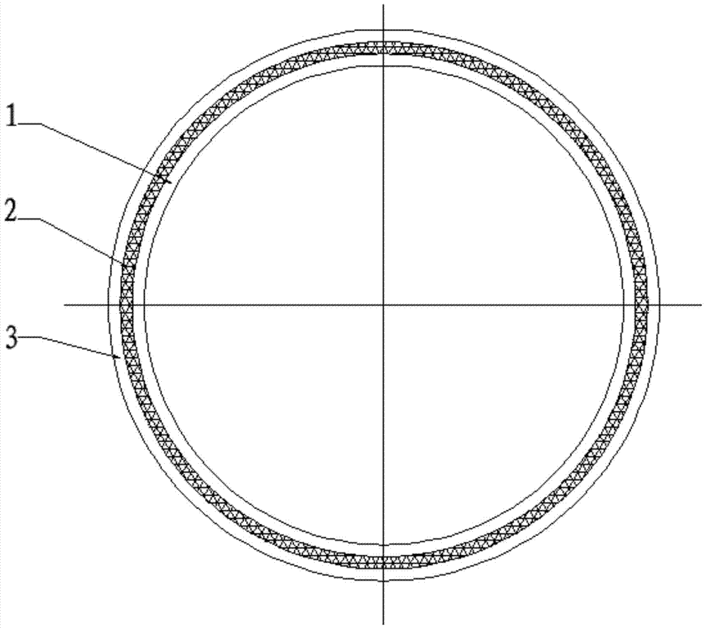 Flexible composite tube and manufacturing method thereof