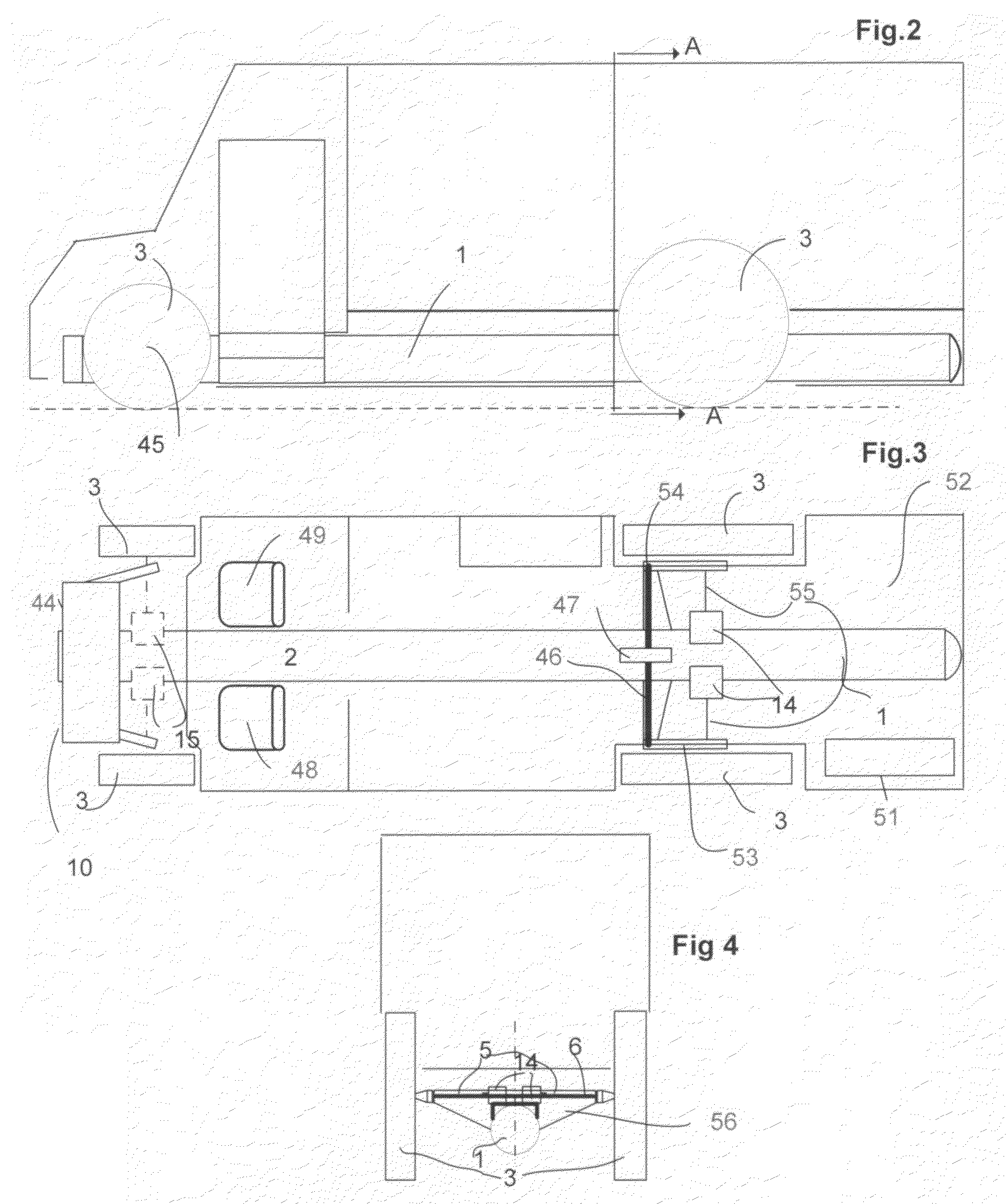 Hybrid hydraulic drive system with accumulator as the frame of vehicle