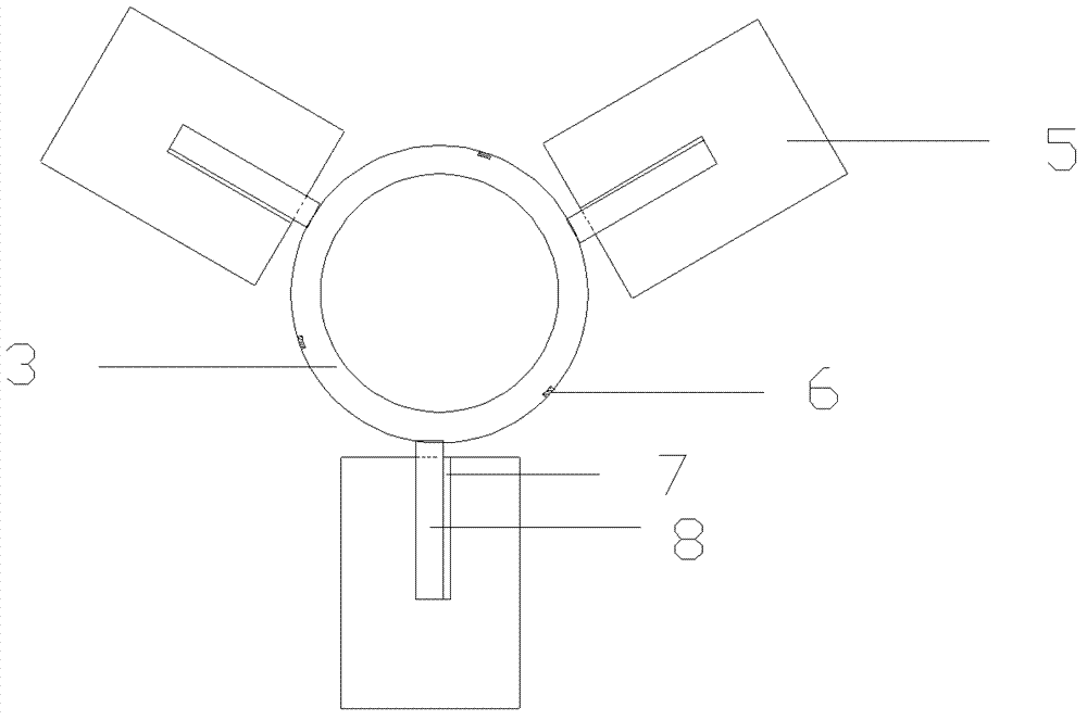 Construction process of pressing-and-embedding special-shaped cast-in-place pile and equipment thereof