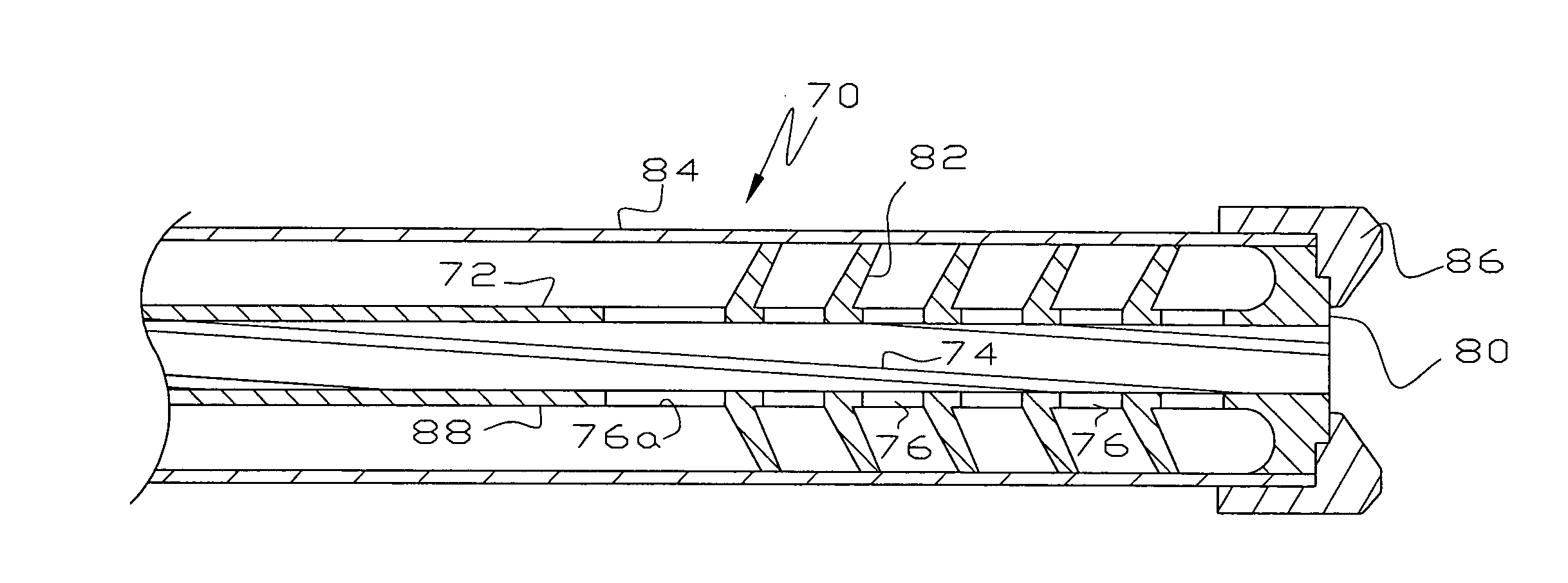 Noise suppressor for firearms