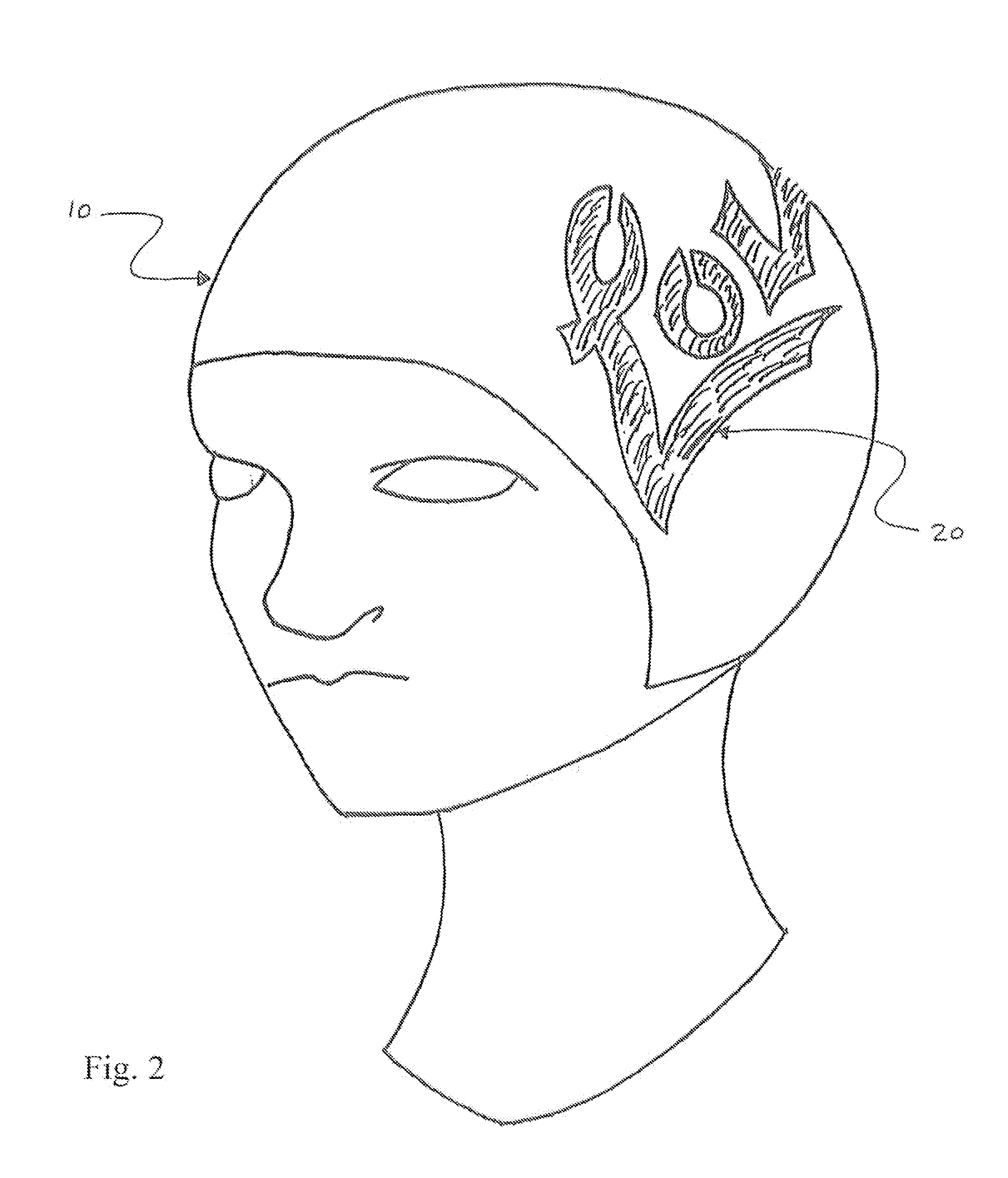 Hair Styling Mask and Method of Use