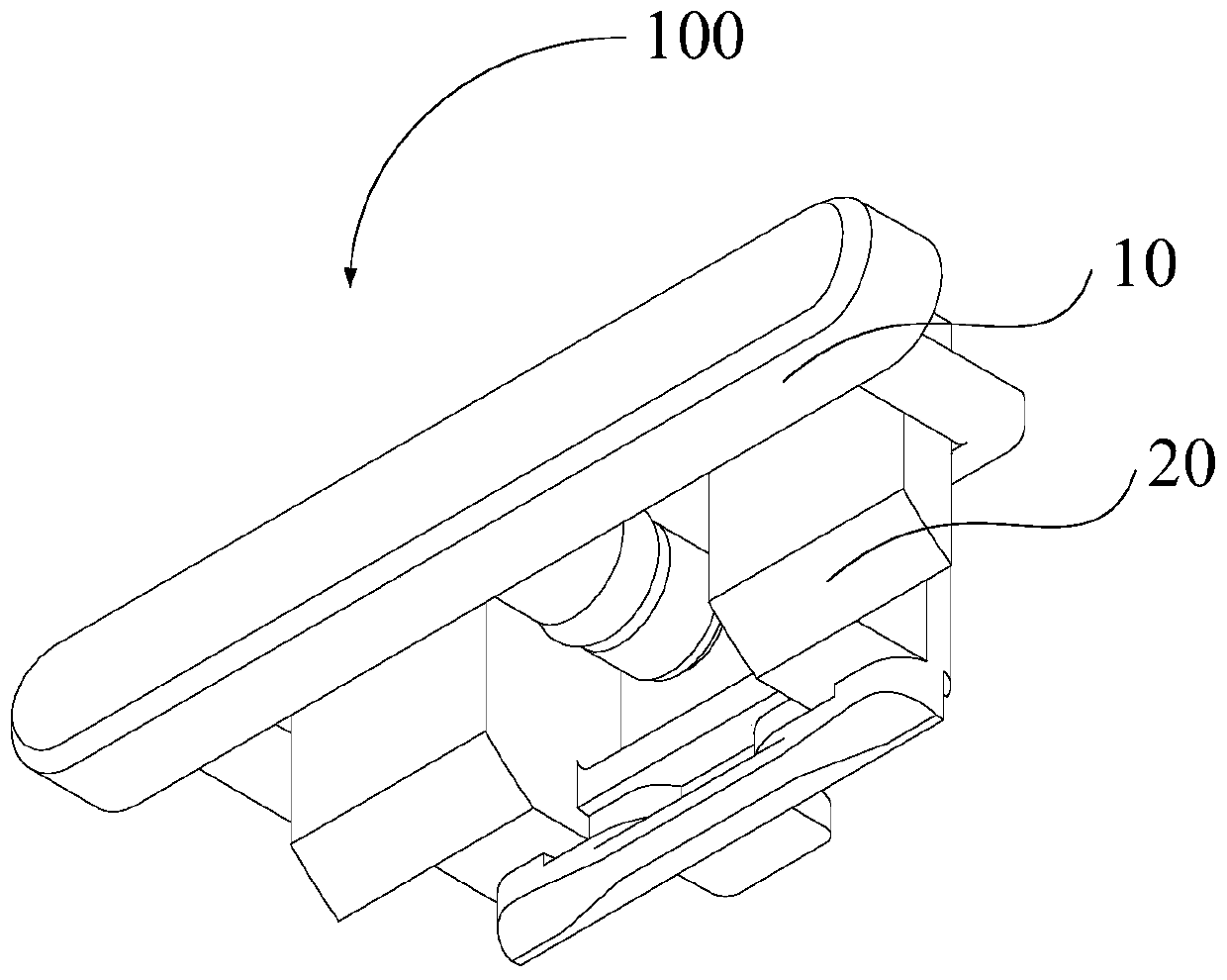 Key structure and terminal equipment