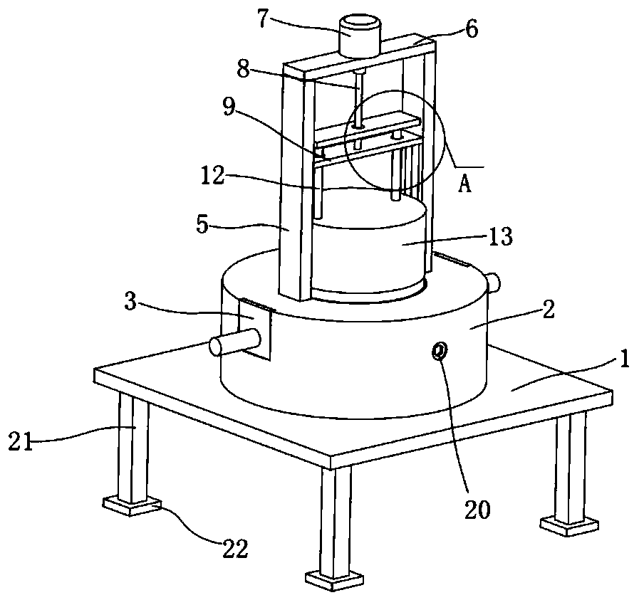 Optical lens surface scratching repair device