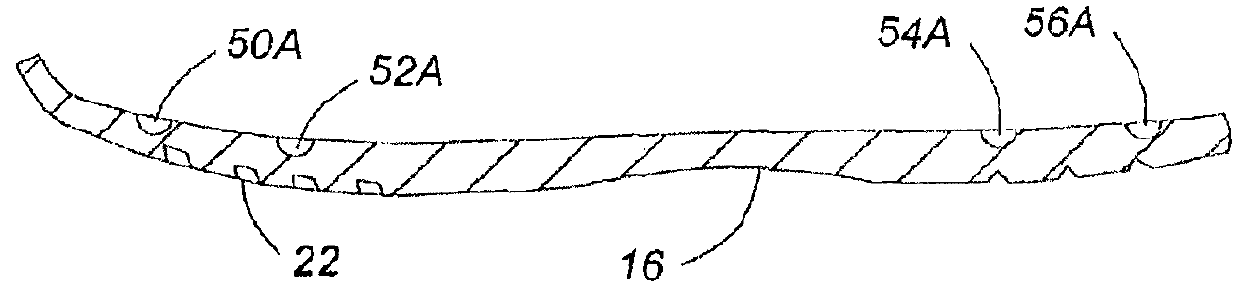 Footwear having cushioning between sole and upper