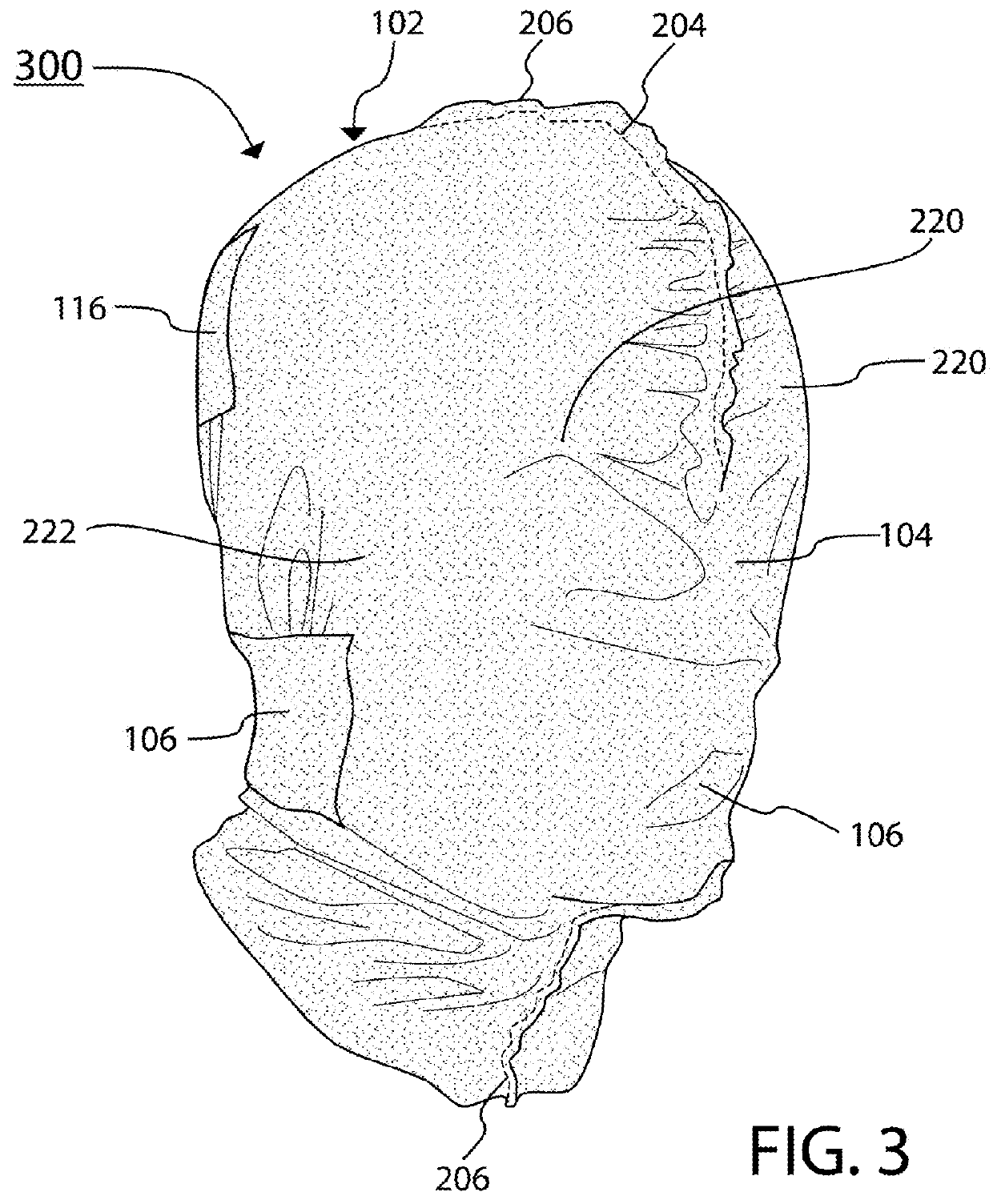 Wound care mask