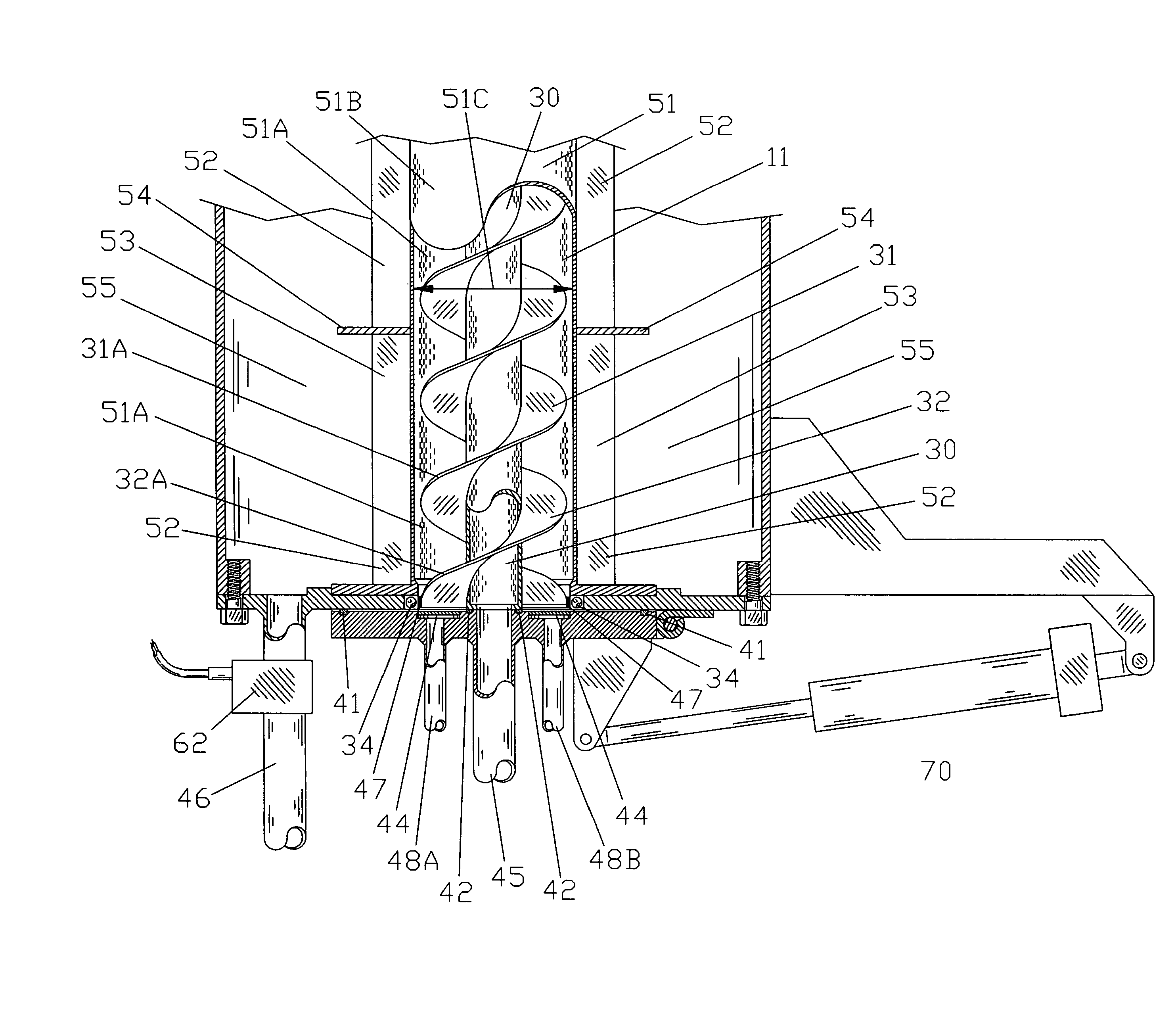 Method and apparatus for separating and dewatering slurries