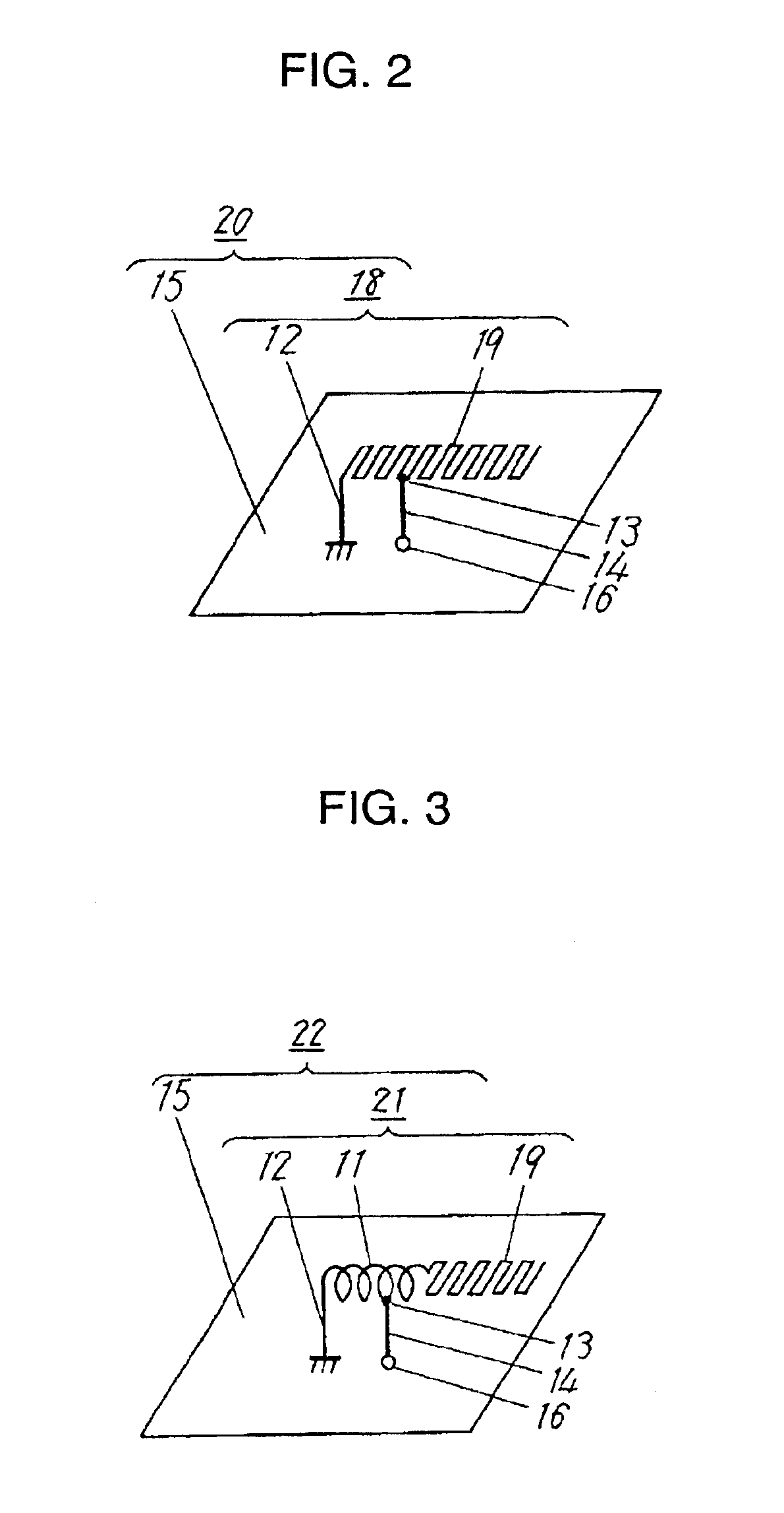 Antenna and radio device using the same