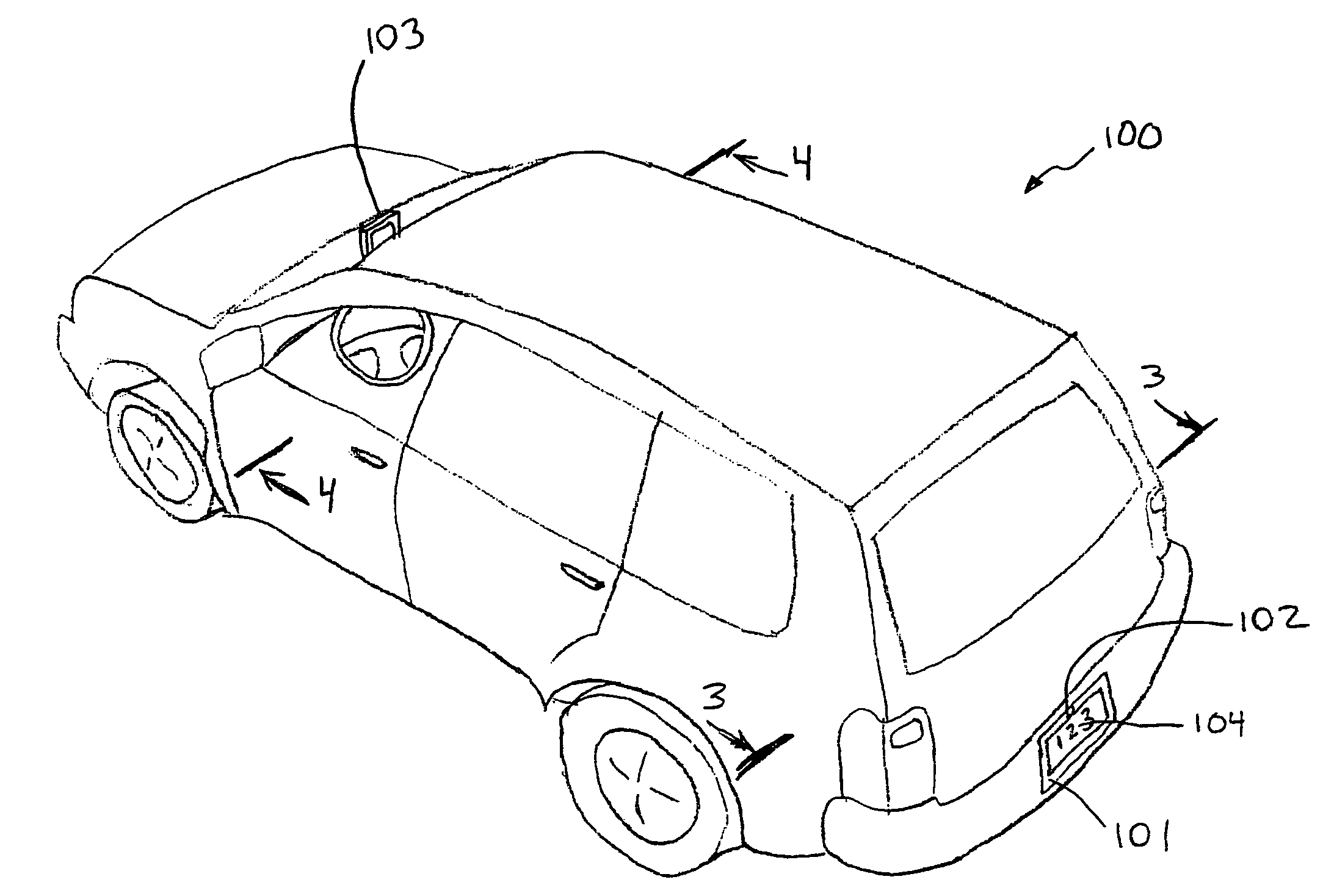 Vehicle back-up viewing system