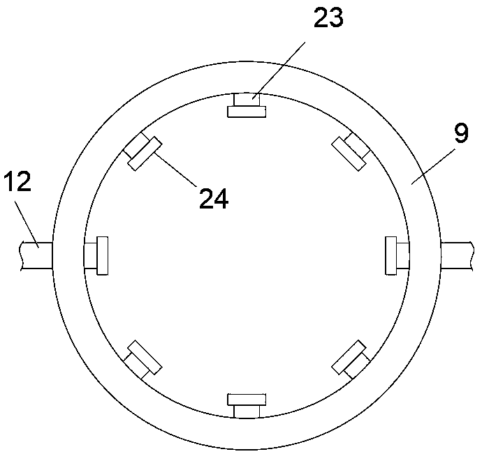 High-speed water jetting cleaning device for textile equipment