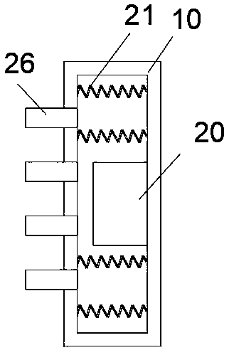 High-speed water jetting cleaning device for textile equipment