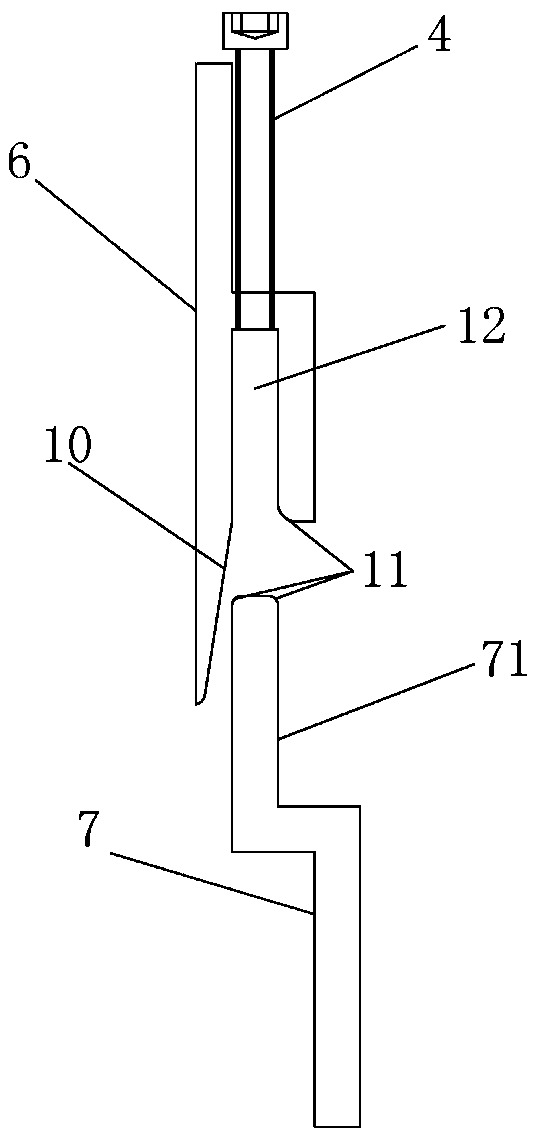 Repeatable assembly type indoor stone dry hanging device