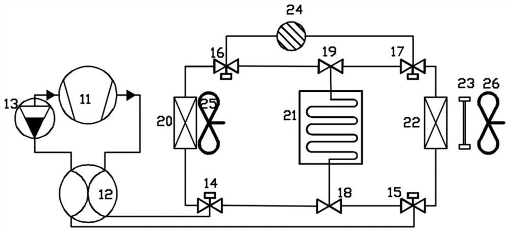 Heat pump air conditioner control method and device, electronic equipment, storage medium, vehicle