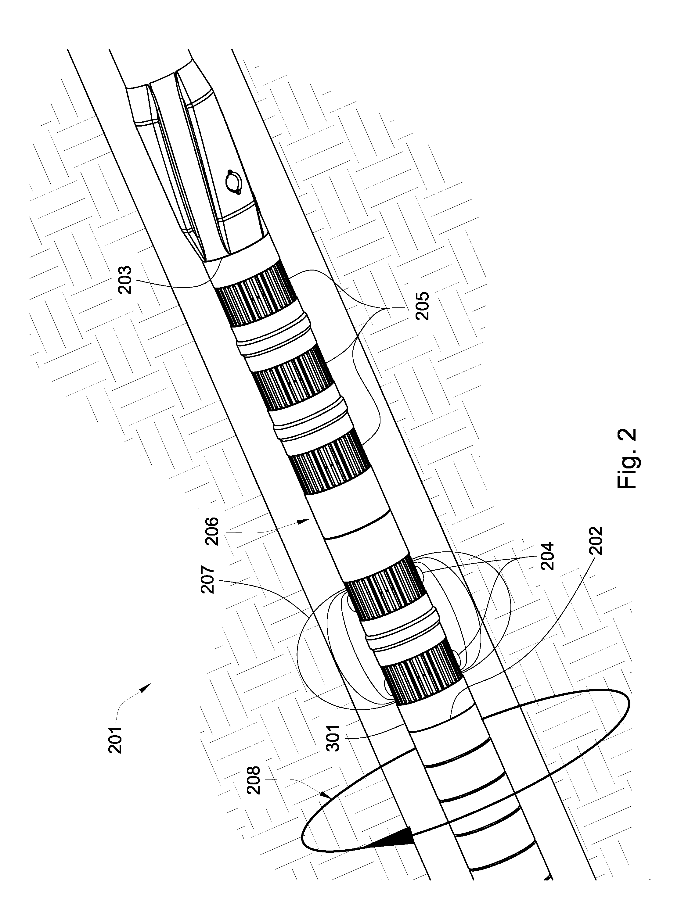 Externally Guided and Directed Halbach Array Field Induction Resistivity Tool