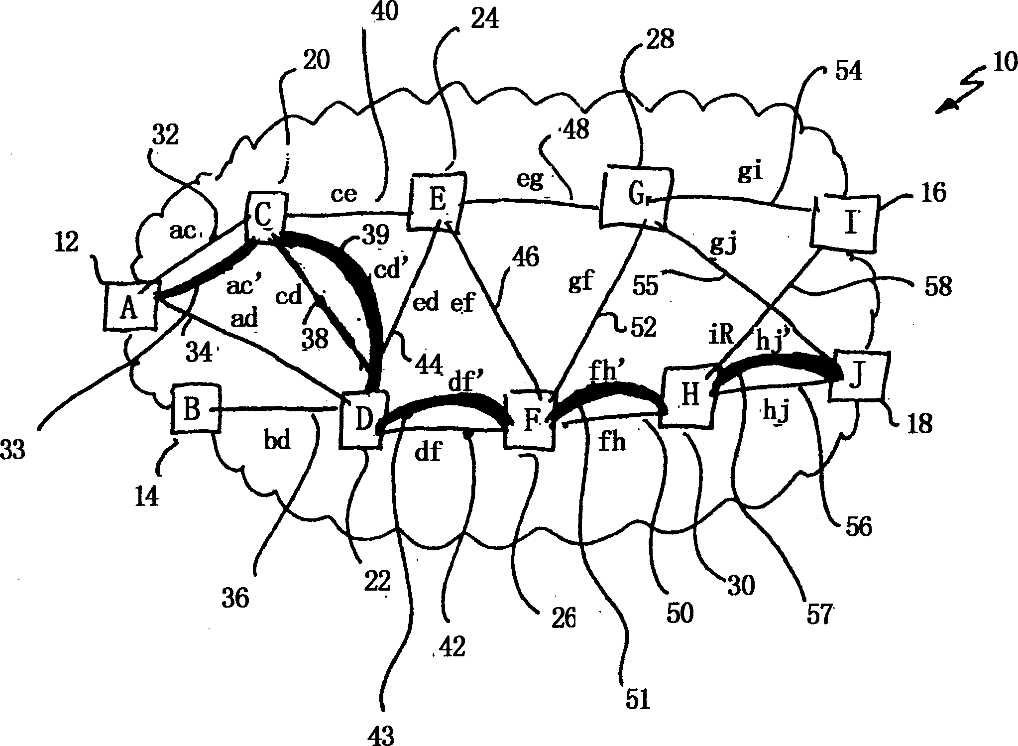 Method for forwarding traffic in a connectionless communications network