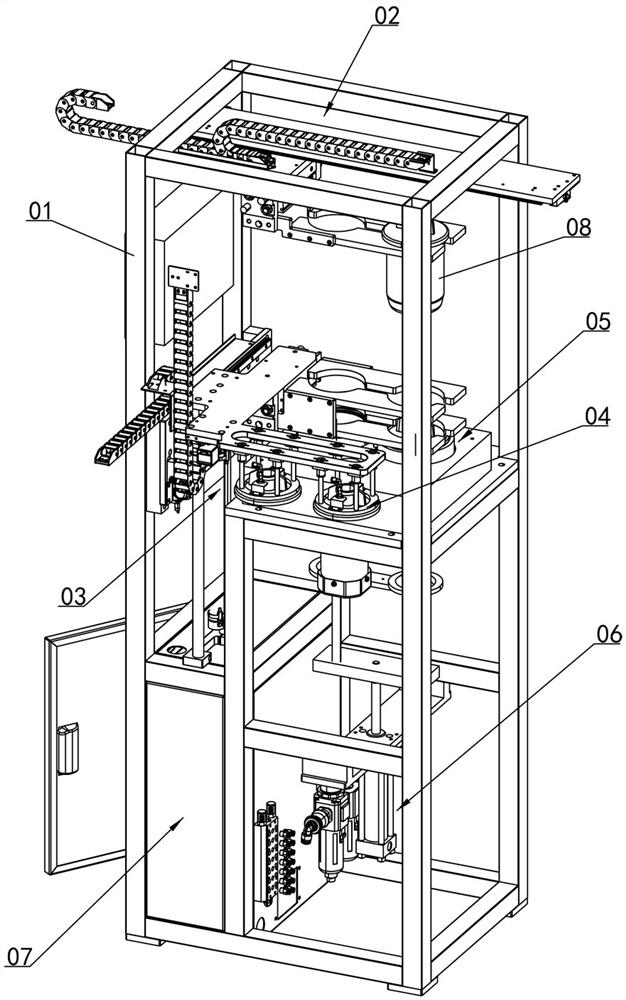 Device for cutting soft barrel opening of medical waste liquid collecting barrel