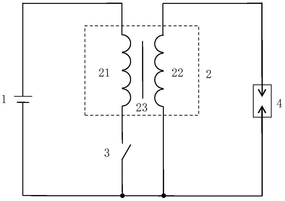 A high energy ignition coil