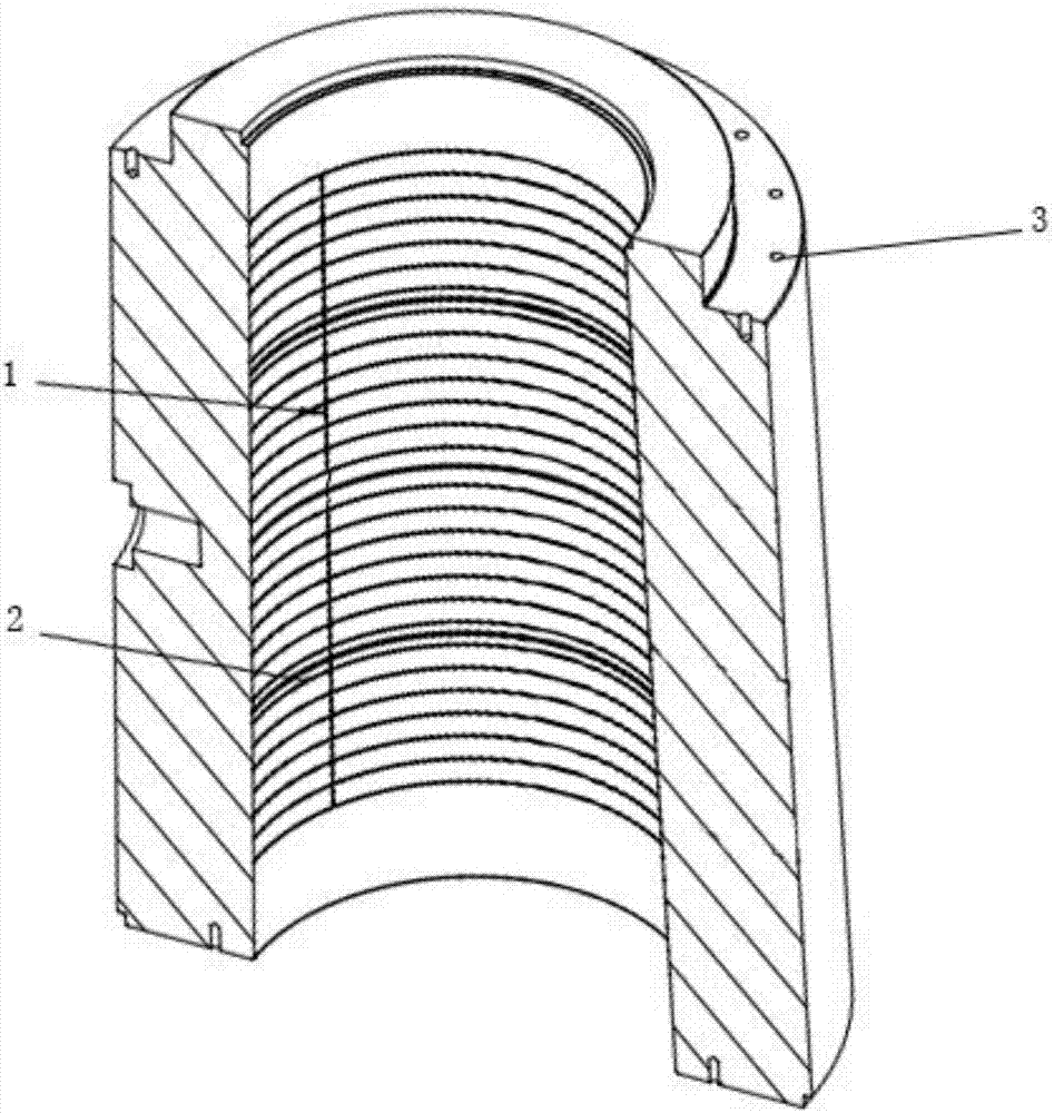 Non-contact measurement-based screw propeller taper hole fitting method