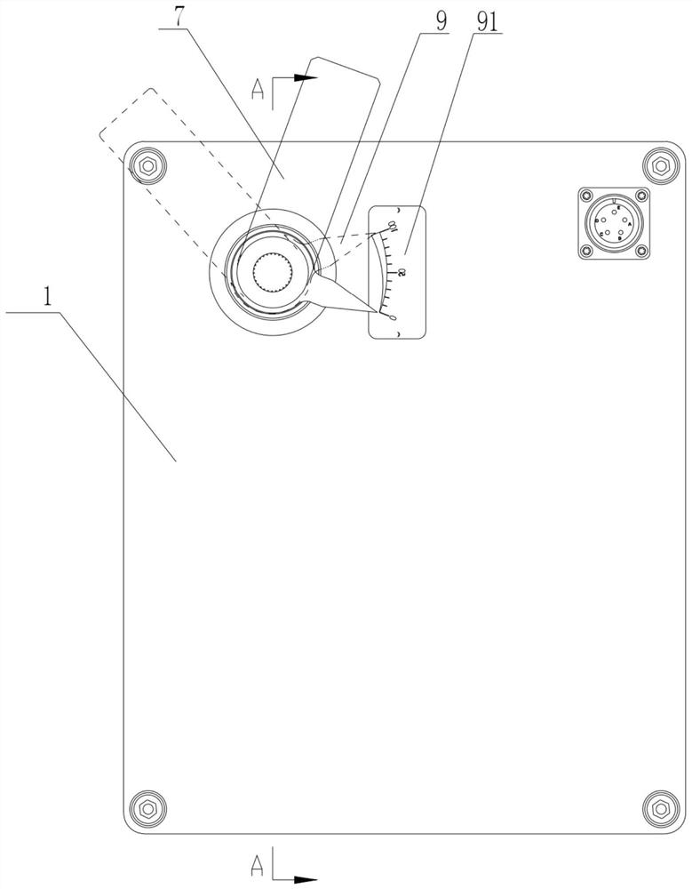 Accelerator actuator and diesel engine