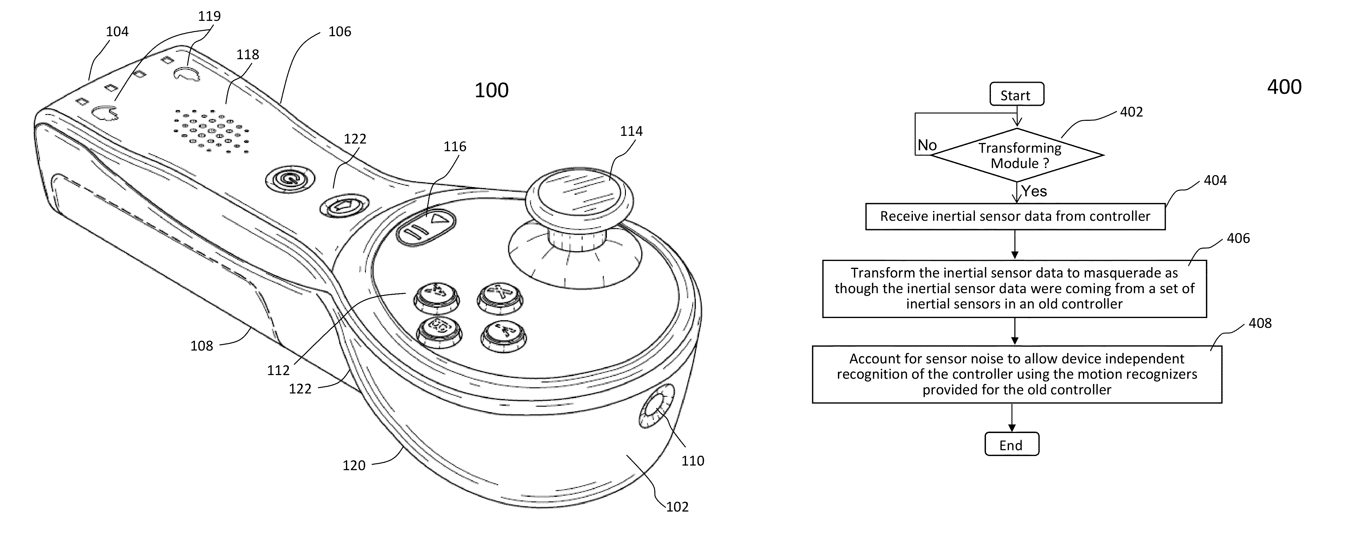 Method and system providing compatibility between two different controllers