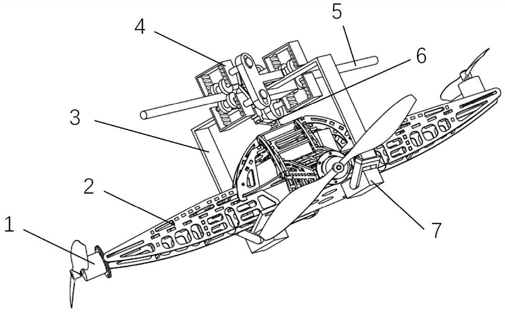 An unmanned aerial vehicle power line inspection device and inspection method thereof