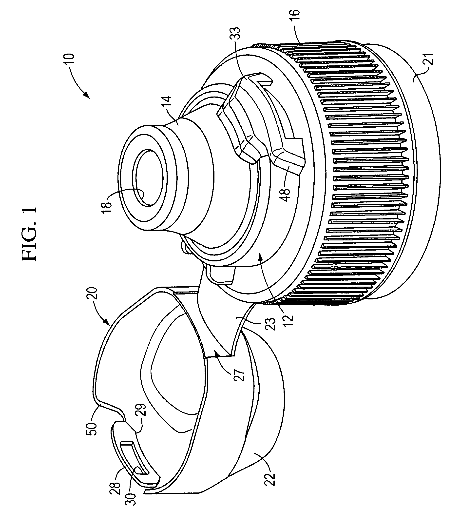 Tamper-indicating dispensing closure