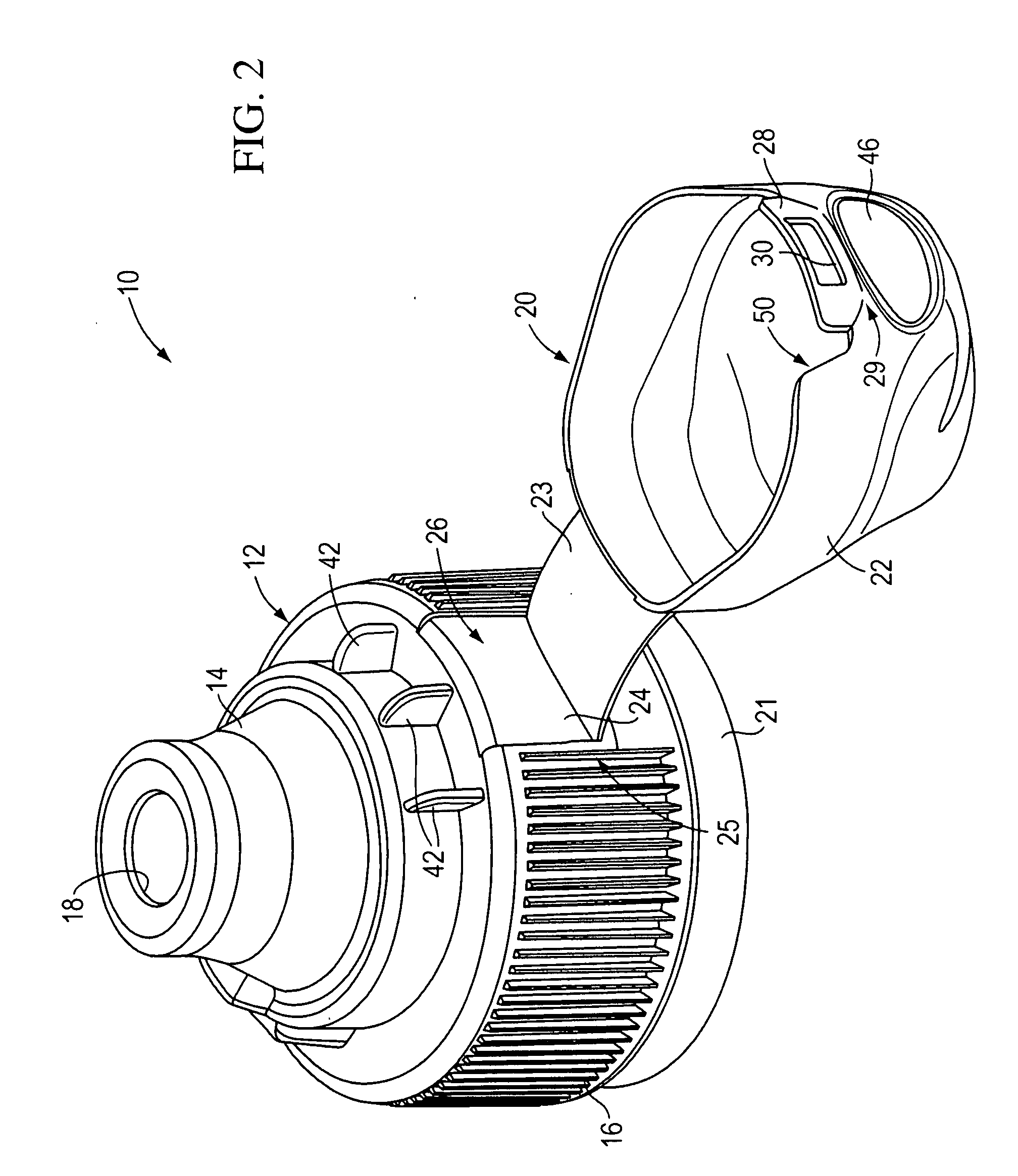 Tamper-indicating dispensing closure